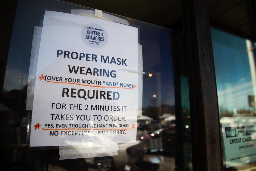 Austin can keep enforcing local mask mandate for now, judge says The